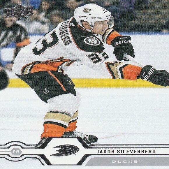 Jakob Silfverberg  Anaheim Ducks NHL Hockey Card Collection - 4 Card Set - Picture 5 of 5